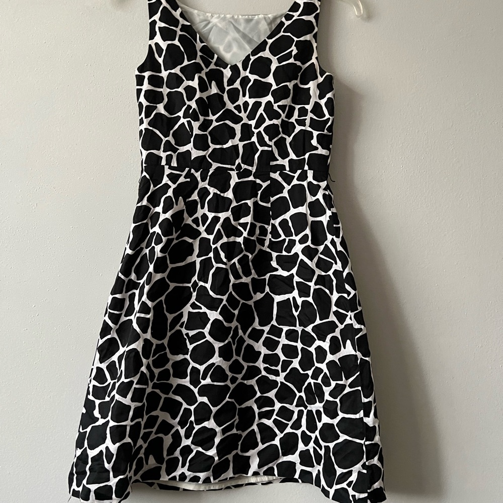 Banana Republic Giraffe patterned dress